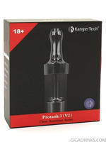 Atomizer clearomizer KangerTech ProTank 3 v2 widok z przodu.