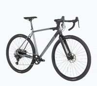 ATTABO Grado 2.0 - rower gravel aluminiowy, 10 biegów, szary
