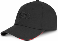 Audi Collection - czapka z daszkiem, czarna, rozmiar uniwersalny
