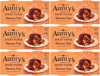 Aunty's pudding toffi 2 x 110 g – zestaw 6 opakowań brytyjskiego deseru