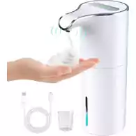 Automatyczny dozownik mydła w piance widok z przodu