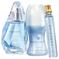 Avon Perceive – zestaw 3w1: woda perfumowana 50 ml, dezodorant w kulce i perfumetka