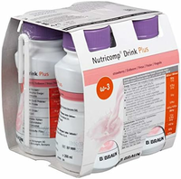 B. Braun Nutricomp Drink Plus truskawkowy 24 x 200 ml – żywność medyczna