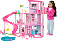 Barbie Dreamhouse HMX10 – domek dla lalek z basenem, zjeżdżalnią i windą