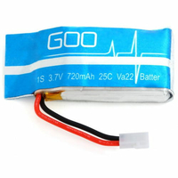 Bateria akumulator do drona Goo VA22 720mAh widok z przodu