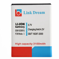 Bateria akumulator Link Dream 3.7V 3100mAh widok z przodu