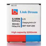 Bateria akumulator litowo-jonowy Link Dream 3.7V 3200m do Samsung Galaxy B600BC Grand 2 G7106Ah widok z przodu