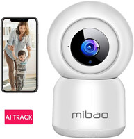 Bezprzewodowa kamera IP niania elektroniczna Mibao Smart Camera FHD widok z przodu