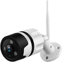 Bezprzewodowa kamera zewnętrzna Dericam B2S 1080P TF IP66 WiFi widok z przodu.