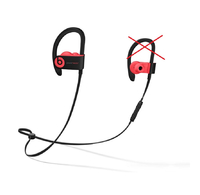 Bezprzewodowe słuchawki douszne Beats by Dr. Dre PowerBeats 3 widok z przodu