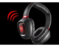 Bezprzewodowe słuchawki gamingowe Sound Blaster Tactic3D Rage v2.0 widok z lewej strony