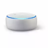 Bezprzewodowy głośnik AmazonBasics Echo Dot D9N29T biały widok z przodu