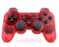 Bezprzewodowy kontroler pad do PS2 Apzia Bluetooth czerwony