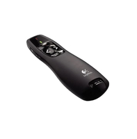Bezprzewodowy pilot do prezentacji Logitech R400 widok z przodu