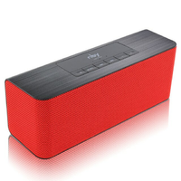 Bezprzewodowy przenośny głośnik nby NBY5540 Bluetooth FM widok z przodu