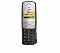 Bezprzewodowy telefon stacjonarny Siemens Gigaset A400 używany widok z przodu