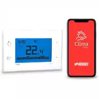 Bezprzewodowy termostat ścienny WiFi Smart Vemer Tuo VE785700