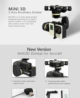 Bezszczotkowy Gimbal Feiyu Tech FY MiNi3D 3-osiowy 3 Axis widok regulacji