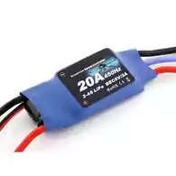 Bezszczotkowy regulator prędkości ESC 20A 450Hz Flycolor OPTO widok z przodu