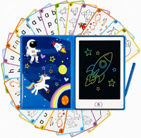 Big Minds Magic Slate – znikopis LCD w formie książki z 20 szablonami