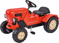BIG Porsche Diesel Junior – traktor na pedały dla dzieci, czerwony