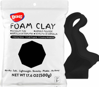BOHS piankolina czarna 500 g – lekka masa schnąca na powietrzu