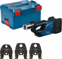 Bosch GPT 18V-19 Professional – zaciskarka do rur 18V, szczęki M15 M22 M28, L-BOXX