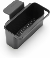 Brabantia 302466 organizer do zlewu z uchwytem na ścierkę – ciemnoszary