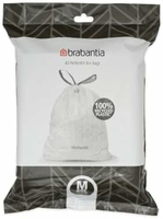Brabantia PerfectFit worki na śmieci 60 l rozmiar M, 40 szt.