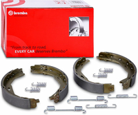 Brembo S50522 szczeki hamulcowe do hamulca recznego, komplet 4 szt.