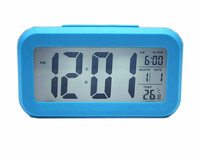 Alarm clock budzik z zegarem i termometrem