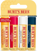 Burt's Bees Bit of Burts - zestaw 4 balsamow do ust
