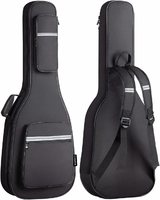 CAHAYA CY0201 Pokrowiec na gitarę elektryczną - wyściełany futerał Gig Bag, czarny