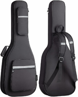 CAHAYA CY0201 Pokrowiec na gitarę elektryczną - wyściełany futerał Gig Bag, czarny