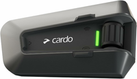 Cardo Packtalk Edge - motocyklowy interkom Bluetooth, czarny