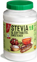Castello since 1907 słodzik stevia + erytrytol 1:8, 1 kg – zamiennik cukru