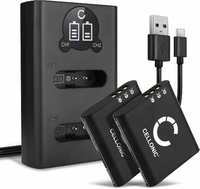 CELLONIC 2x akumulator Li-90B 1100mAh - zamiennik do aparatów Olympus