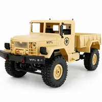Ciężarówka wojskowa WPL B-1 RC 4x4 2.4GHz 1:16 widok przodu