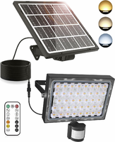 CLY solarny naświetlacz LED 30 W z czujnikiem ruchu, panel słoneczny