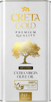 Creta Gold oliwa z oliwek extra virgin 5 l – niefiltrowana, z Krety, puszka