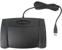 Cyfrowy pedał transkrypcji kontroler Infinity IN-USB-2 widok z przodu
