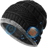 Czapka z wbudowanymi słuchawkami Bluetooth 5.0 Beanie Hat widok z przodu