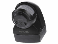 Czujnik detektor IR ruchu sensor EsyLux MD200i Silver widok z przodu.