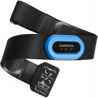 Czujnik monitor tętna Garmin HRM-TRI do triathlonu widok z przodu