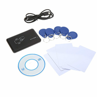 Czytnik kart RFID NFC MIFARE 13,56 MHz na USB widok zestawu