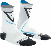 Dainese Dry Mid Socks – letnie skarpety motocyklowe, czarno-niebieskie