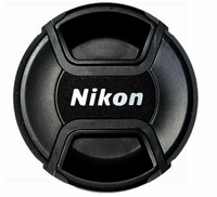 Dekielek na obiektyw Nikon LC-72 72mm widok z przodu