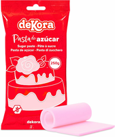 dekora masa cukrowa beżowa 250 g – fondant do tortów i dekoracji