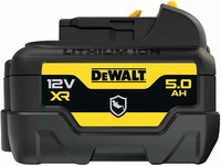 DeWALT DCB126G-XJ – akumulator 12 V XR 5 Ah w gumowanej obudowie
