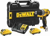 DeWALT DCD701D2 wiertarko-wkrętarka XR 12V, 2 akumulatory 2 Ah, ładowarka, TSTAK
